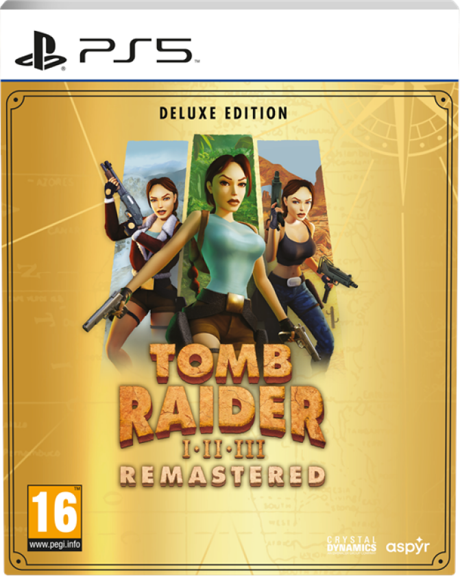 Tomb Raider I-III Remastered - Sony PlayStation 5 - Action/Adventure