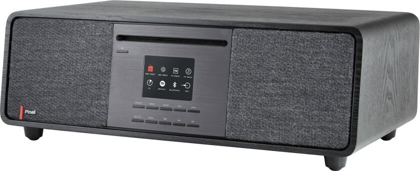 Supersound 701 - Sort Dab-Radio Med Bluetooth Og Wi-Fi