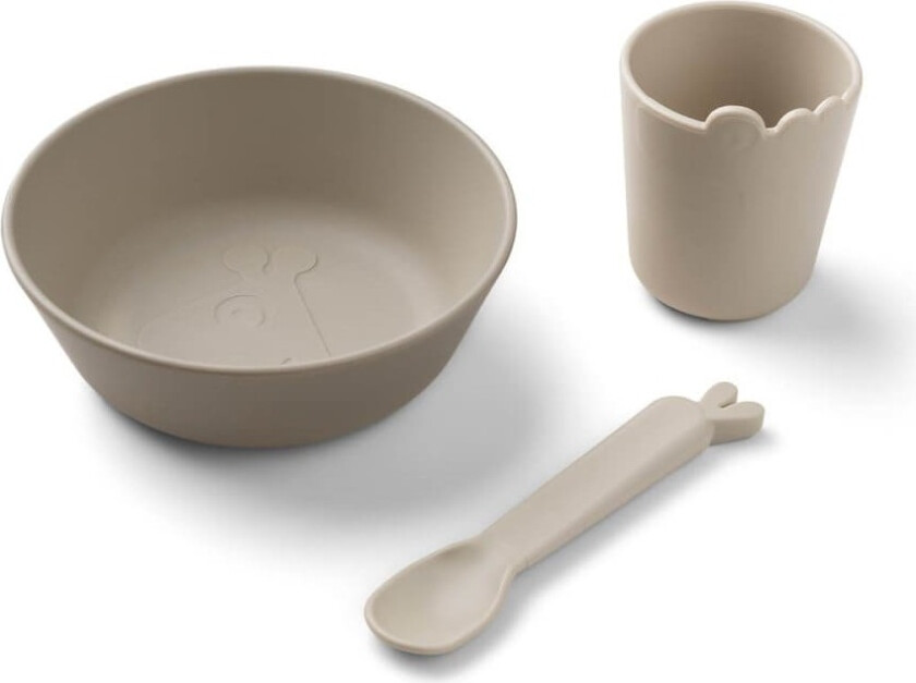 Done By Deer Kiddish First Meal Set, Sand