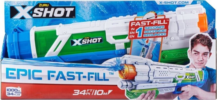 XSHOT X-SHOT water gun Epic Fast-Fill, 56221