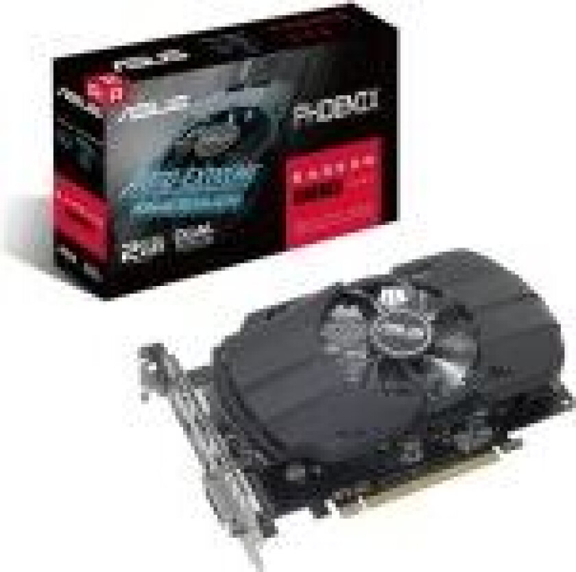 Asus Phoenix Radeon 550 2GB GDDR5 grafikkort (PH-RX550-2G)