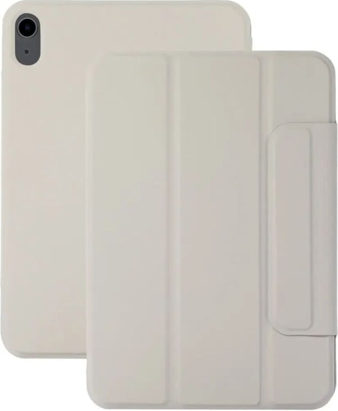 iPad 10.9" (2022) Magnetisk Tri-Fold Flip Deksel - Grå