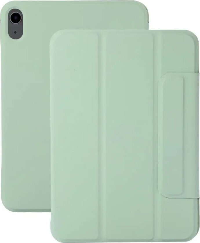 iPad 10.9" (2022) Magnetisk Tri-Fold Flip Deksel - Lysegrønn