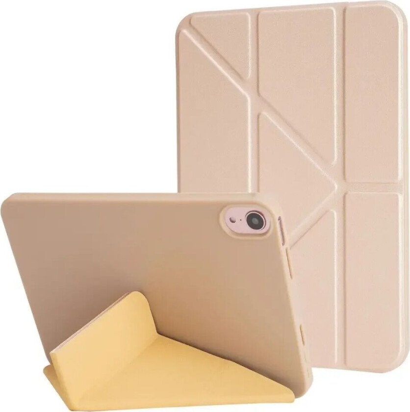 iPad Air 11" (2024) Deksel - Fleksibel Origami Deksel - Gull