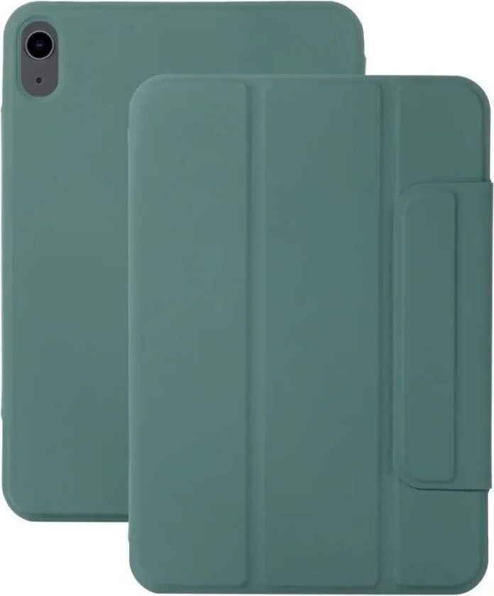 iPad 10.9" (2022) Magnetisk Tri-Fold Flip Deksel - Grønn