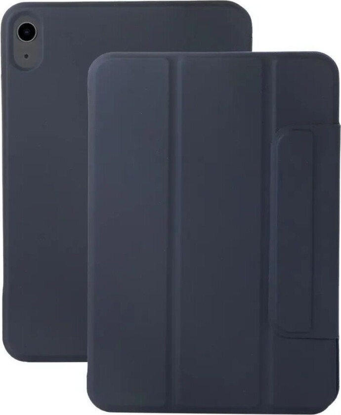 iPad 10.9" (2022) Magnetisk Tri-Fold Flip Deksel - Mørke Blå