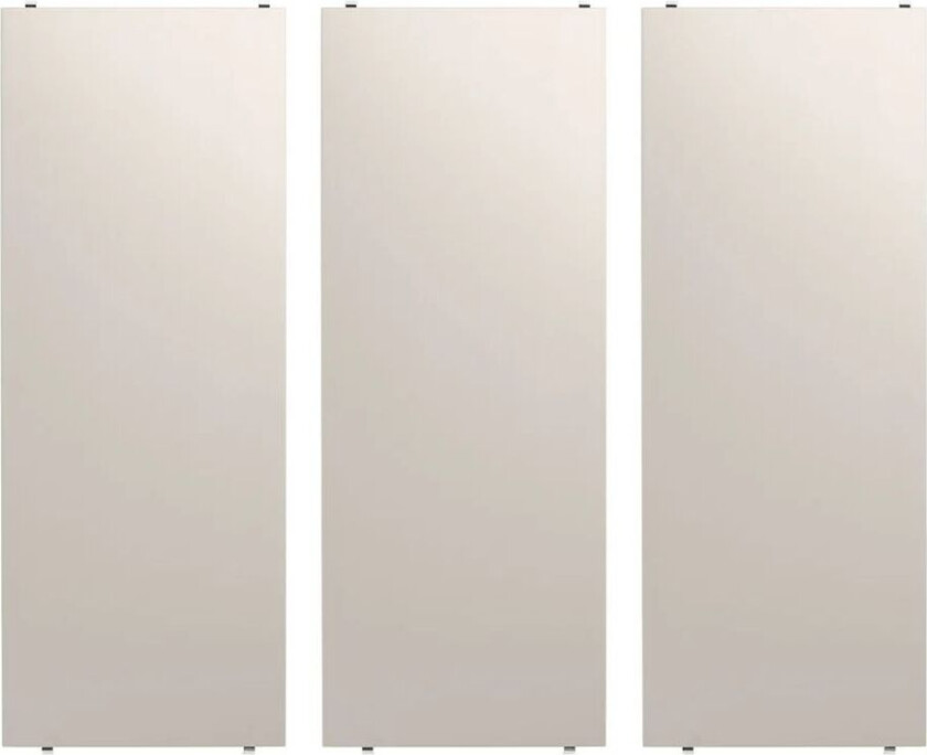 Hylle 78 x 30 cm (3-pakning) Beige