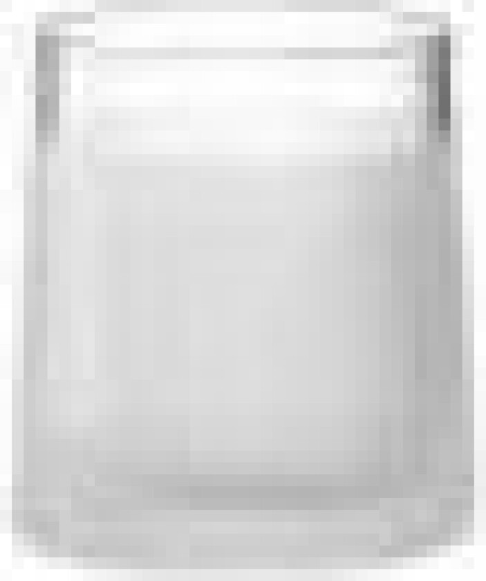 018627, Rund vase, Gjennomsiktig, Hvit, Blank/Matt, Bord, Innendørs, 110 mm