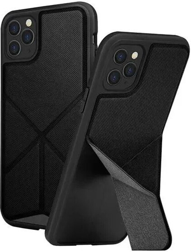 iPhone 11 Pro Max UNIQ Transforma Origami Deksel - Svart