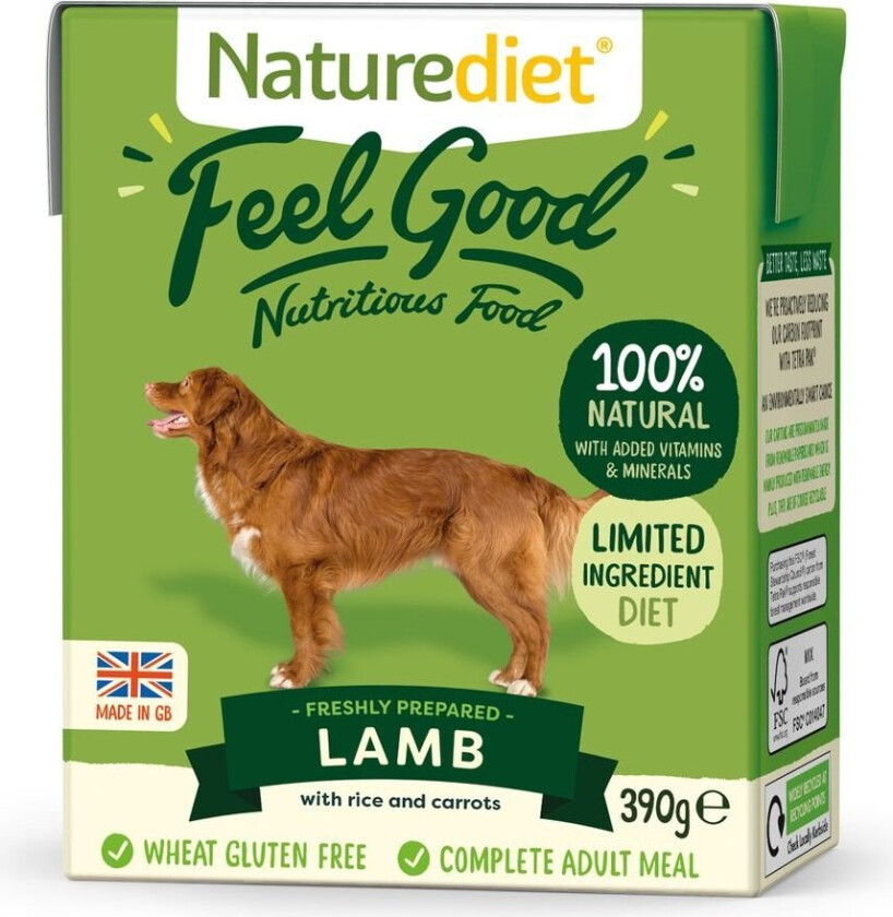 Naturediet Feel Good Lam (390 gram)