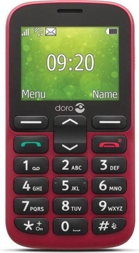 MOBILE PHONE DORO EASY 1380 RED