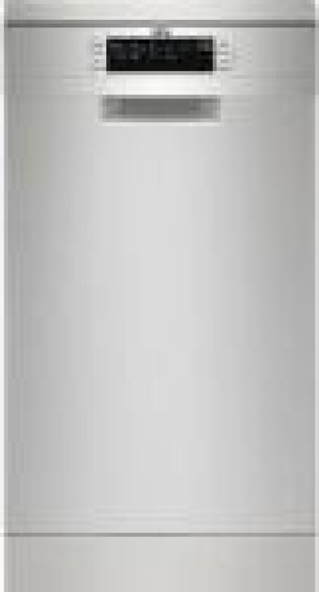 FFB73527ZM, Frittstående, Slimline (45 cm), Rustfritt stål, Sort, Knapper, LED