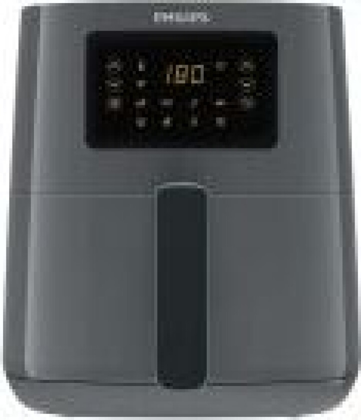 Series 5000 HD9255 - Varmluftsteker - 4.1 liter - 1.4 kW - grå
