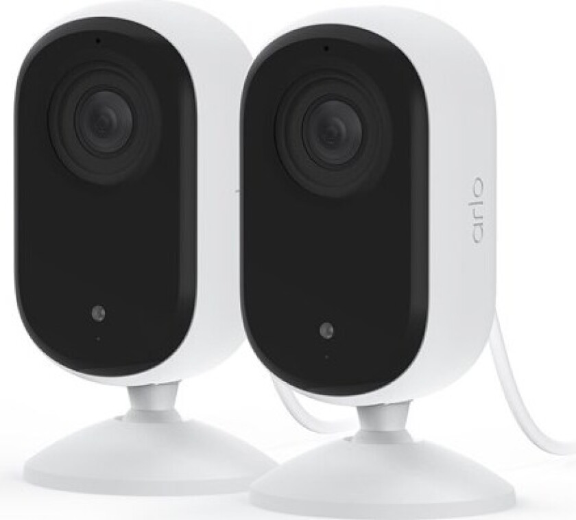 Arlo Essential 2 2K Indoor Camera 2-pack