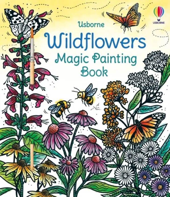 Wildflowers Magic Painting Book av Micaela Tapsell