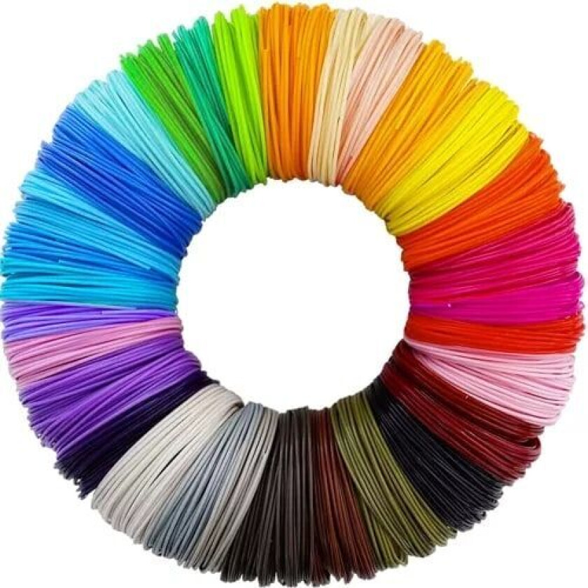 30-Pack - Filament PLA till 3D-penna - 1,75 mm x 3 m