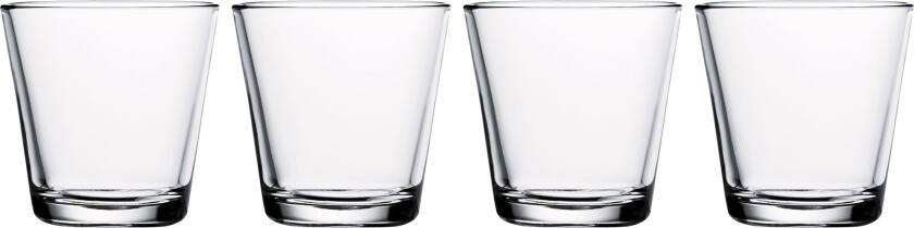 iittala Kartio glass 4-pakk klar