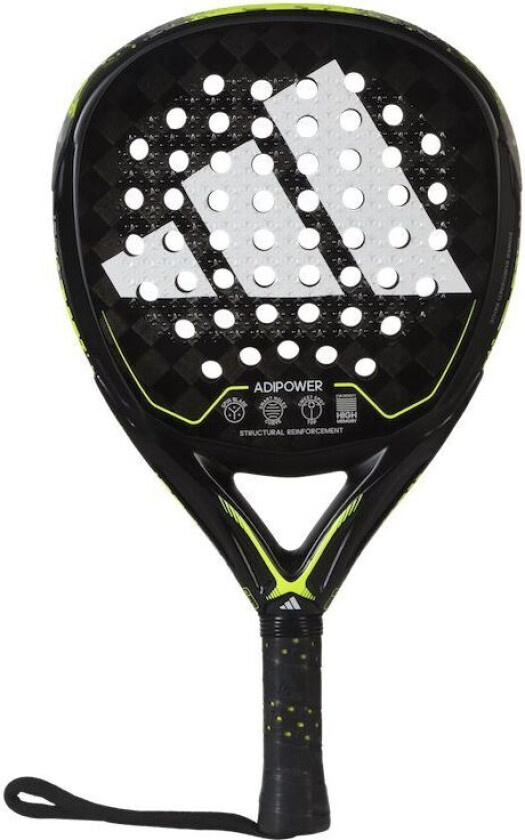 adidas adipower 3.2, padelracket, unisex Black/Yellow