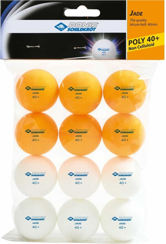 Bilde av Jade 1-Star Ball, bordtennisball WHITE/ORANGE