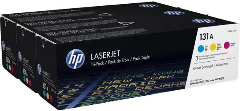 Bilde av Hp Toner Kit 131a (c/y/m) 1.8k - U0sl1am