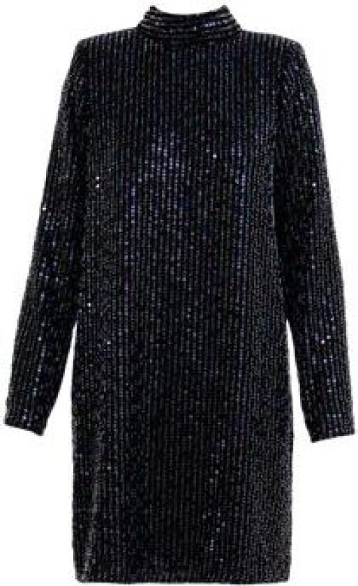 Club Sequin Dress - Black S