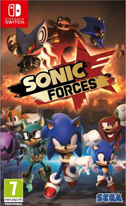 Sonic Forces (Code in a Box) - Nintendo Switch - Action