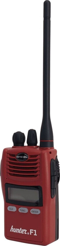 Hunter F1 140/155 Sv/No, jaktradio Vinröd