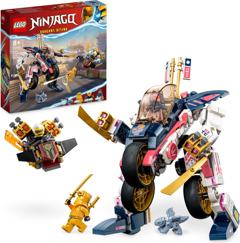 Lego Ninjago - Soras Transformerende Robot-Motorsykkel 71792