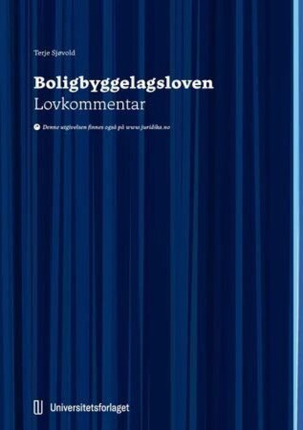 Boligbyggelagsloven av Terje Sjøvold