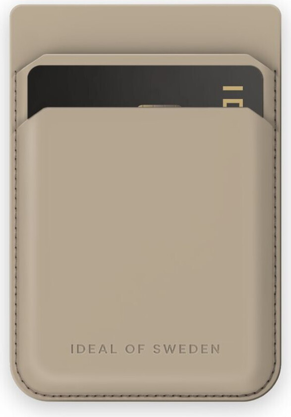 iDeal Of Sweden Magnetisk Kortholder - MagSafe-Kompatibel - Beige