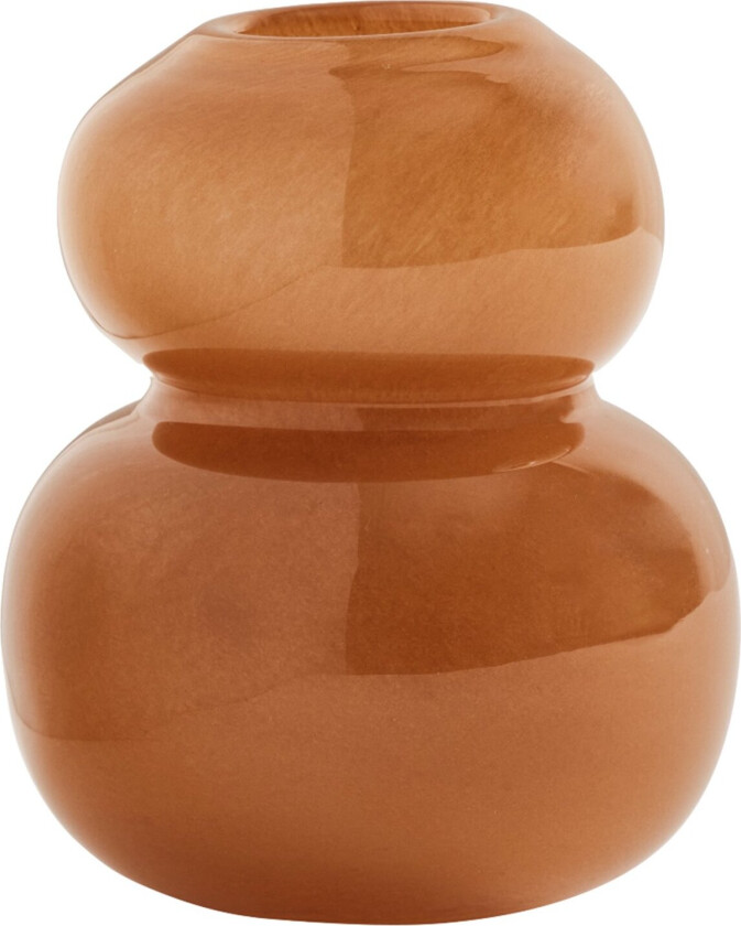 Lasi vase extra small 12,5 cm Nutmeg (brun)