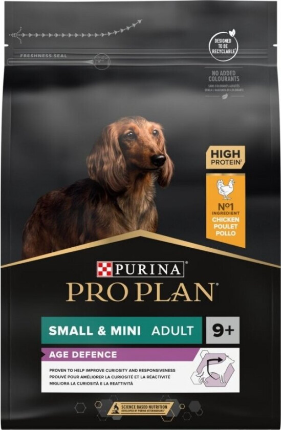Purina Pro Plan Dog Age Defence Small & Mini Adult 9+ (3 kg)
