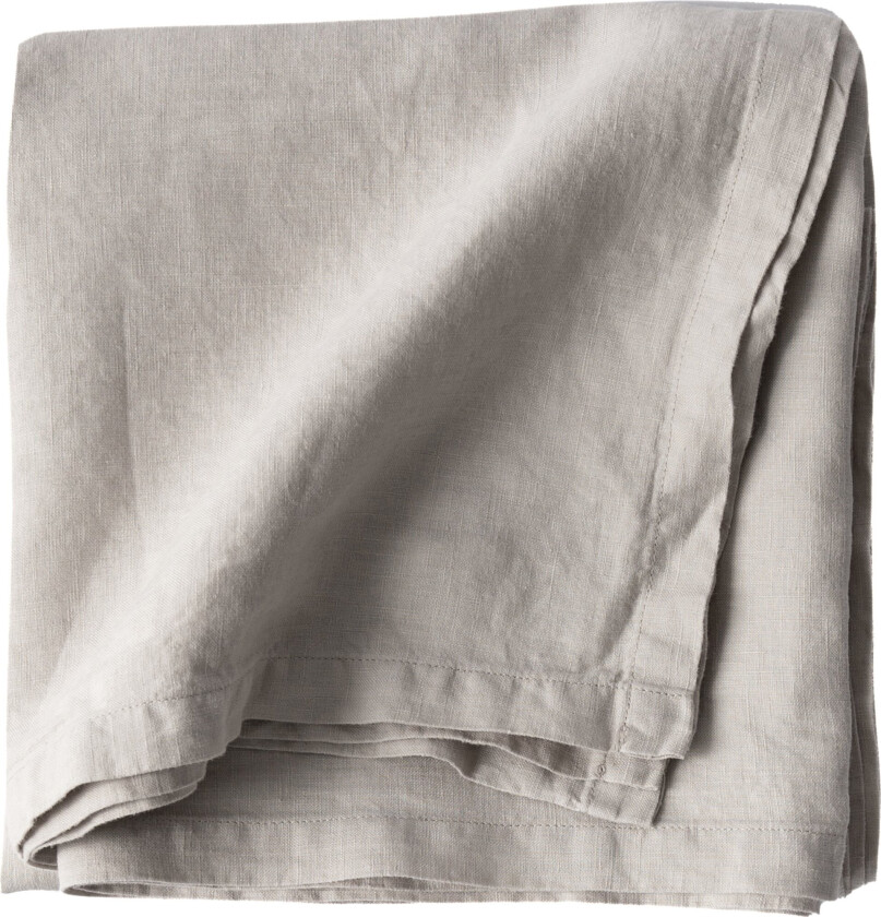 Bordduk lin 175x175 cm Warm Grey