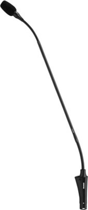 GOOSENECK MIC 18in BLACK SWCH/LED