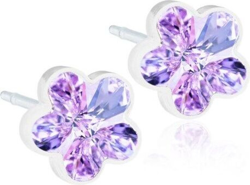 Medical Plastic  Flower 6mm Violett