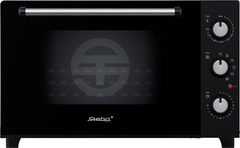 KB M60, Medium, Elektrisk ovn, 60 l, 2000 W, Benkeplate, Sort