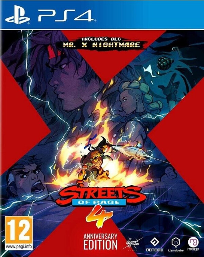 Ps4 Streets Of Rage 4 Anniversary Edition (PS4)