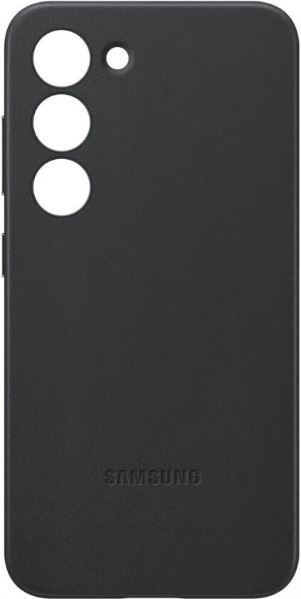 Leather Case Galaxy S23 Svart