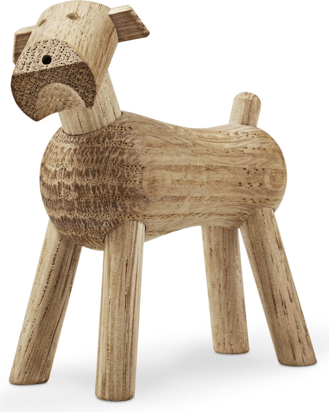 Kay Bojesen hund Tim lys eik