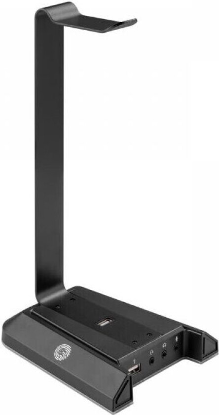 Maxmount Premium Rgb Headset Docking Station - Svart Headsetstativ