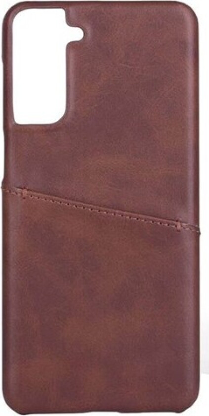 Mobile Cover Brown with Cardpocket Samsung S21+/S30+ 5G