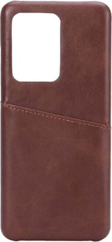 Mobilecover Brown Samsung S20 Ultra Creditcard Pocket