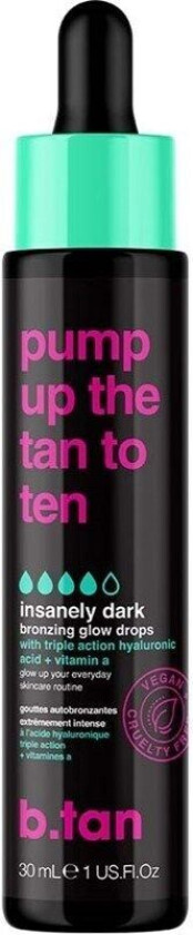 Bilde av B.Tan Pump Up The Tan To Ten Bronzing Glow Drops