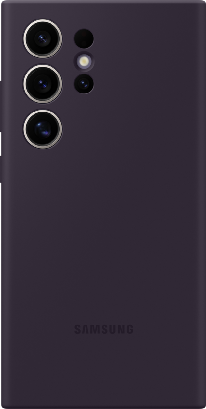 S24 Ultra Silicone Case Dark Violet