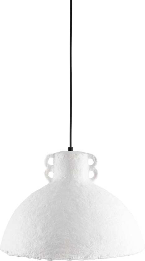 Maché pendel Ø 30 cm Hvit