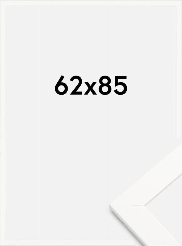 Ramme Trendline Akrylglass Hvit 62x85 Cm