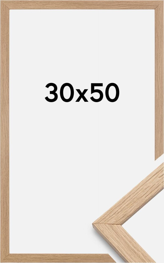 Ramme Stilren Akrylglass Eik 30x50 Cm