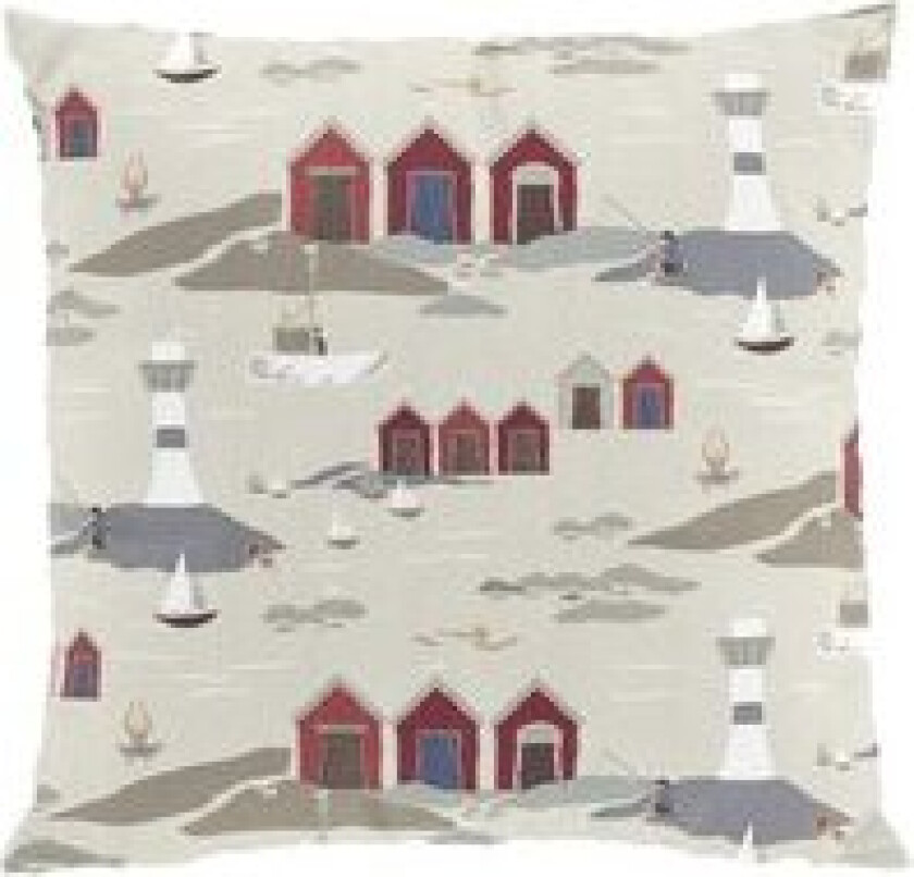 Bilde av Kust putetrekk 47 x 47 cm Beige