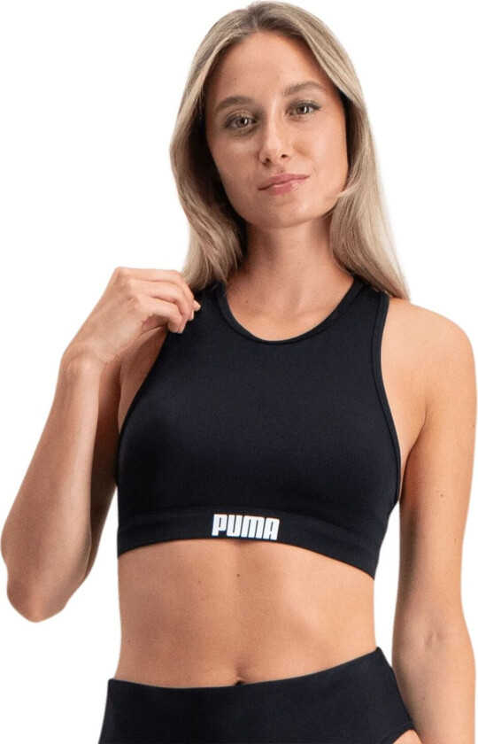 Racerback Swim Top, bikinioverdel dame BLACK