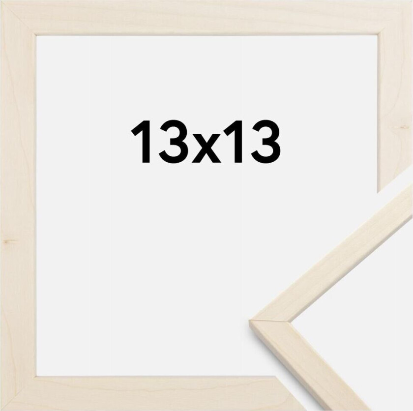 Ramme Edsbyn Lønn 13x13 Cm